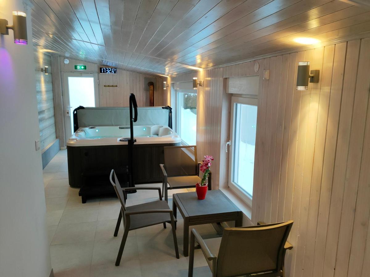 Gîte 1805 Montagnes du Jura avec Spa et Sauna classé 2 étoiles Foncine-le-Haut Esterno foto